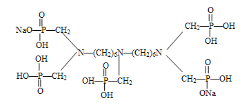 BHMTPH·PN (Na2) 雙1，6-亞己基三胺五甲叉膦酸鈉 